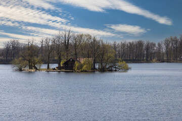 Svet pond in Trebon, Southern Bohemia, Czech Republic