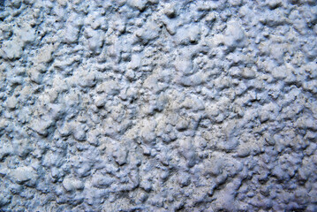 Blue and purple wall stucco texture background. Decorative wall paint