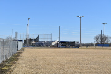 Fototapeta na wymiar Baseball Field