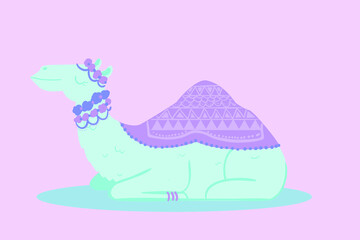 design ilustration camel 