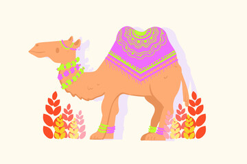 design ilustration camel 