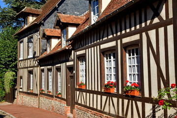  Lyons la Foret; France - october 9 2021 : the picturesque village