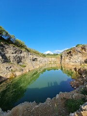 lake in the mountains