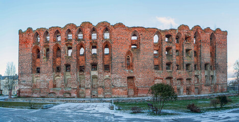 Tilsit Castle. Sovetsk. Kaliningrad region. Russia