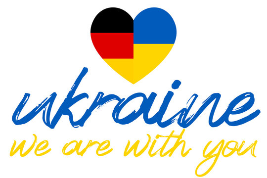 Grafik zur Unterstützung der Ukraine USA Germany / der Fotografen-Anteil vom Verkauf wird gespendet / the photographers share of the income will be donated