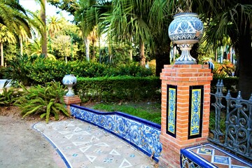 Spanish majolica architecture