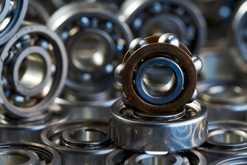 Bearings. Ball bearings. Thrust bearings.