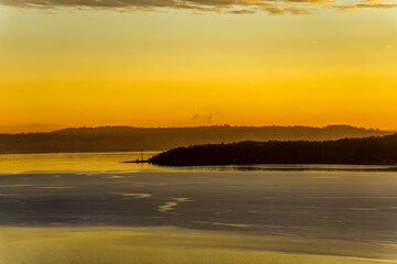 Clouds Puget Sound Sunset 4
