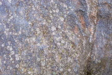 Rough rough rock surface with inclusions, for use as an abstract background and texture.