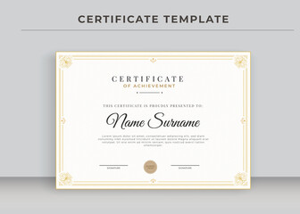 Certificate of Appreciation template, Certificate of achievement, awards diploma