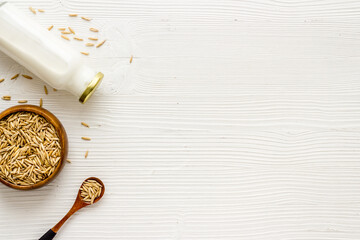 Oars non dairy substitute milk. Cereals vegan drink