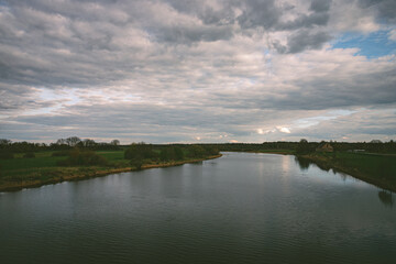 River Lielupe, Latvia, near Jelgava town.