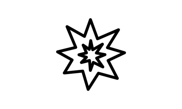 army outline icon style