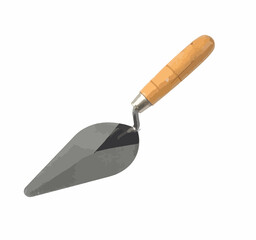 3D trowel isolate on white background