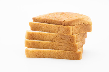 bread isolated on white background