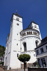 Fototapeta na wymiar Stiftskirche St. Castor in Treis-Karden