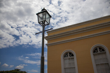 Lapa Paraná City Hall in the historic center Luso-Portuguese historical heritage
