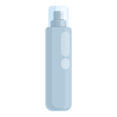 Cosmetic spray icon cartoon vector. Skin care. Facial cream