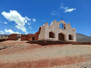 Argentine, Province de Salta près de
San Antonio de Los Cobres, vieille église ancienne