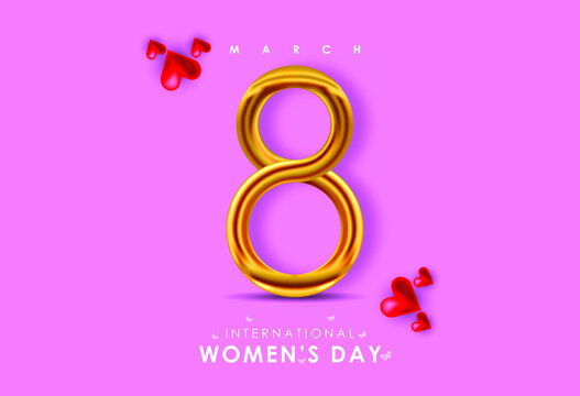 8 March Happy women's day social media post