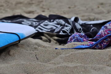 shoes on the beach