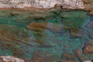 Naklejka premium Glacial Water