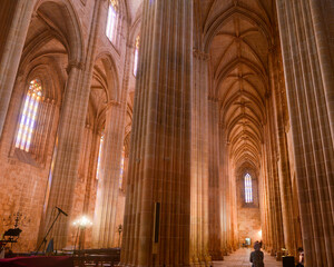 Obraz premium Klosterkirche Batalha, Portugal 
