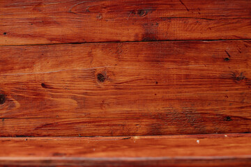 Fototapeta na wymiar Brown wood background. Grunge brown wooden texture photo. 