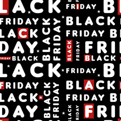 Black friday template with text Vector