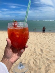 cocktail on the beach