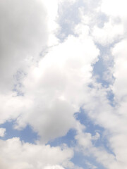 blue sky with clouds