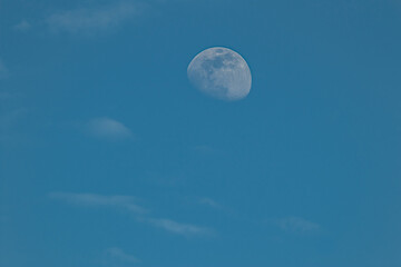 moon and clouds