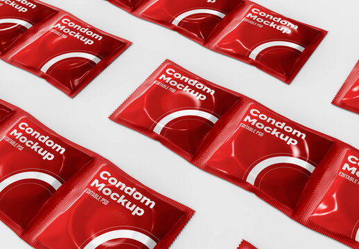 Condoms Mockup
