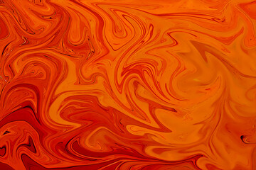 Illustration of an abstract red oil painting for backgrounds and wallpapers