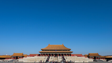 Imperial city in China, the largest building in the Forbidden City