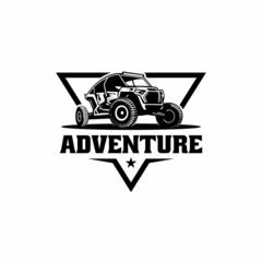 off road buggy UTV logo vector