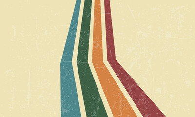 classic four line vintage background design,dirty retro vector illustration