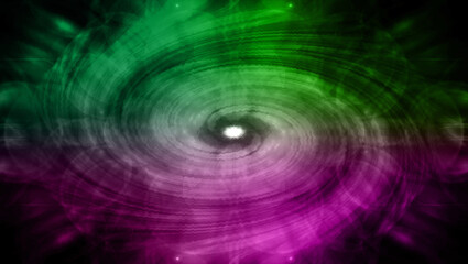 Abstract psychedelic burst background image.