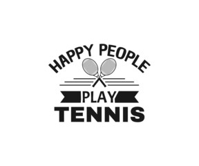 Tennis SVG and Cut File Tennis 