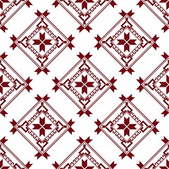 Geometric Ethnic oriental pattern traditional .
Floral necklace embroidery design for fashion women.background,wallpaper,clothing and wrapping.