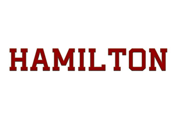 Fototapeta premium Canada city name embroidery design