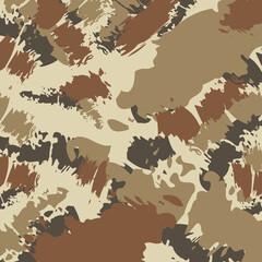 desert sand brown combat camouflage stripes animal pattern military background