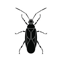 Bug icon. insect sign. vector illustration