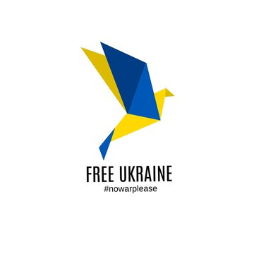 Illustration Vector Graphic Of Free Ukraine From Russian Invasion,peace World,no War.