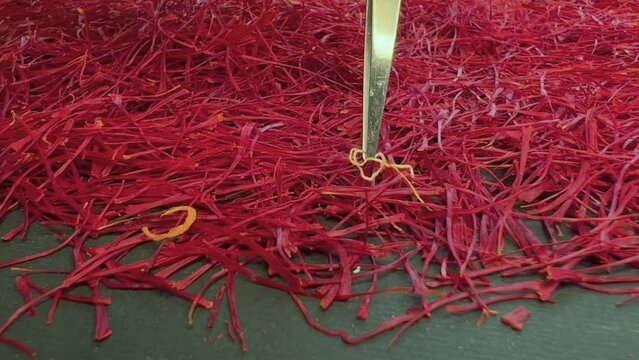 Persian saffron quality control process