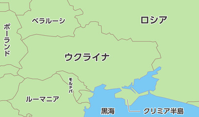 ロシア・ウクライナ周辺地図素材、ニュース、世界情勢