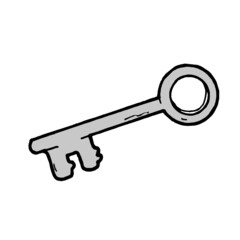 door key sketch