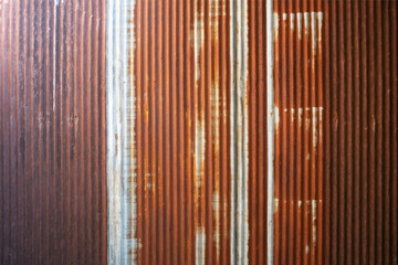 The zinc sheet Grunge texture. dark wall background