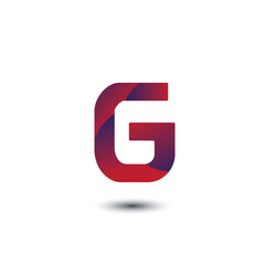 Initial letter G logo design vector