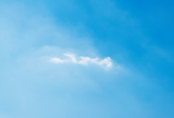 Naklejka na ściany i meble Blue sky and cloud background